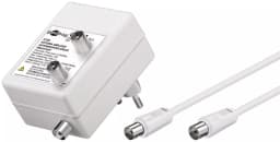 Amplificator semnal TV/antena DVB-T DVB-T2 DVB-C 2x 15dB Goobay 1