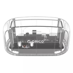 Rack HDD 2.5 3.5 inch USB 3.0 transparent cu docking station Orico 1