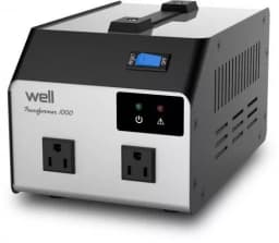 Convertor tensiune 220V - 110V 1000VA 2 iesiri Well 1