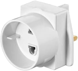 Adaptor iec 320 C13 schuko la UK Anglia Goobay 1