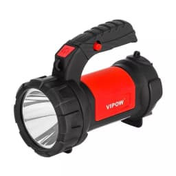 Lanterna cu incarcare 3W +3W LED VIPOW 1
