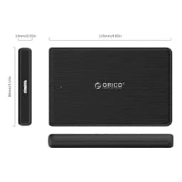 Rack HDD Orico 2189U3 negru USB 3.0 Tool Free 2.5" SATA - 2189U3-BK 2