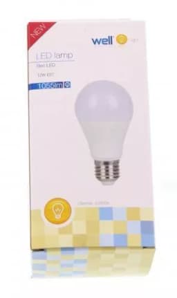 Bec cu led A60 E27 12W 230V lumina calda Well 2