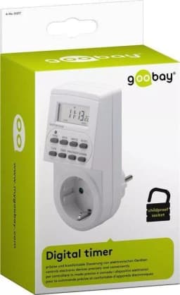 Timer digital 24/7 Goobay 2