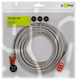 Cablu CAT6 patch UTP gri 5m CCA Goobay 2