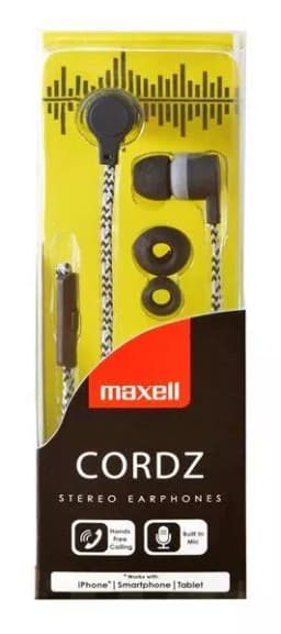 Casca in ureche negru CORDZ Maxell casti stereo cu microfon 2