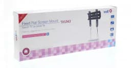 Suport TV LCD de perete 13-43" fix cu snur Well 2