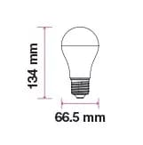 Bec LED P45 E14 5.5W 6400K alb rece cu cip SAMSUNG V-TAC 2