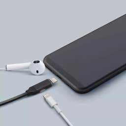 Cablu de date 2in1 iPad iPhone lightning 1m 2A negru delight 2