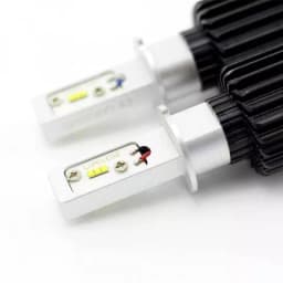 Becuri Far auto LED H3 set 2buc 12-24V 4000lm Lumina Alba CARGUARD 3