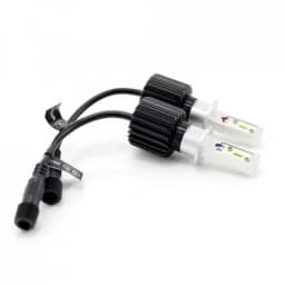 Becuri Far auto LED H3 set 2buc 12-24V 4000lm Lumina Alba CARGUARD 5