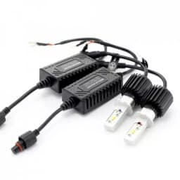 Becuri Far auto LED H3 set 2buc 12-24V 4000lm Lumina Alba CARGUARD 6