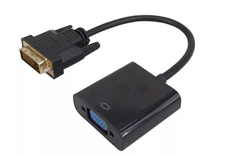 Cablu adaptor DVI-D 24+1 tata la VGA mama 0.2m