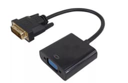 Cablu adaptor DVI-D 24+1 tata la VGA mama 0.2m 1