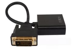 Cablu adaptor DVI-D 24+1 tata la VGA mama 0.2m 2