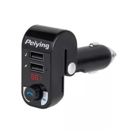 Modulator FM audio Bluetooth 2x USB 3.1A Slot microSD PEIYING 1