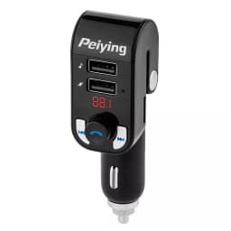 Modulator FM audio Bluetooth 2x USB 3.1A Slot microSD PEIYING 2