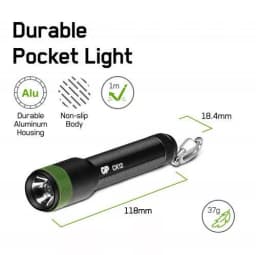 Lanterna LED tip breloc GP CK12 20lm 1x AAA 3