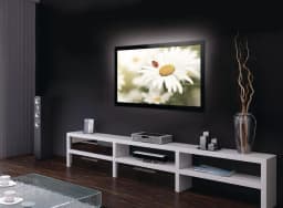 Banda LED USB pentru televizor 90cm 88lm 6500K lumina rece Konig 3