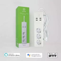Prelungitor smart Woox R4028 3 prize +4x USB 1.8m 3