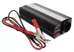 Invertor de tensiune cu USB 12V la 220V 600W Well 3