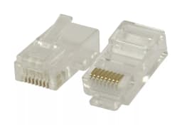 Mufe CAT6 UTP RJ45 SOLID PVC transparent 5buc VALUELINE 1