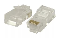 Mufe CAT6 UTP RJ45 SOLID PVC transparent 5buc VALUELINE 2