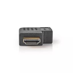 Adaptor HDMI - HDMI mama cotit stanga mare viteza cu Ethernet Nedis 2