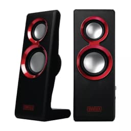 Set 2 difuzoare Purephonic USB 2.0 20W rosu SWEEX 1