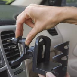 Suport doze bautura cu fixare in gratarul de ventilatie auto 4