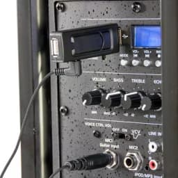 Microfon wireless cu modul USB Party Light & Sound 5