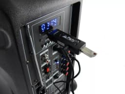 Microfon wireless cu modul USB Party Light & Sound 4
