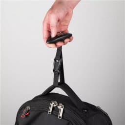 Cantar digital cu LCD pentru bagaje max 40kg negru Goobay 3