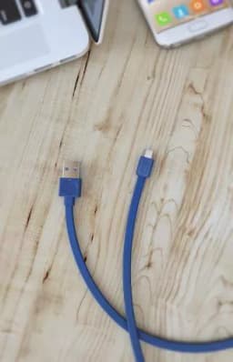 Cablu USB 2.0 - USB Type C 1.5m albastru Allocacoc 2