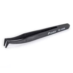 Penseta conductiva cu varful curbat 120mm ProsKit 1