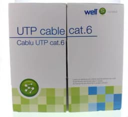 Cablu UTP CAT6 8 fire din cupru Well 2