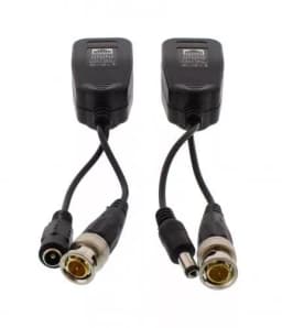 Video balun HD pasiv cu alimentare cu mufa RJ45 Well 2