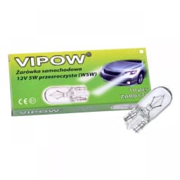 Bec auto 12V 5W alb clar W5W REBEL 2