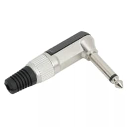 Mufa tata 6.3 mm mono Jack 90 executie ranforsat 1