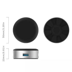 Cooler laptop Orico ANS1 argintiu cu negru 4