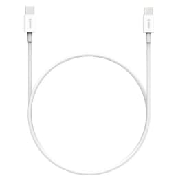 Cablu USB type C tata-tata 1m alb Orico BCU-10 3