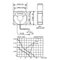 Ventilator 12V 60x60x25mm SUNON 4500RPM 21.7CFM 34dBA 2