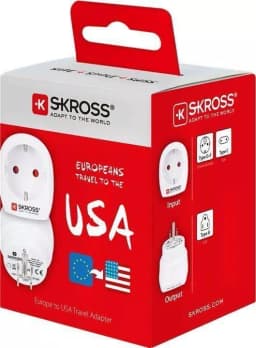 Adaptor priza EU - USA Skross 1.500203-E 5