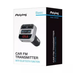 Modulator FM audio BLUETOOTH 2x USB 2.1A +1A PEIYING 3