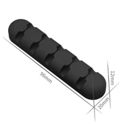 Suport cabluri 5 locasuri Orico CBS5 negru 96x20x12mm 4