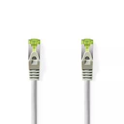 Cablu PiMF Cat7 RJ45 tata - RJ45 tata 10m gri Nedis 1