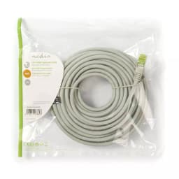 Cablu PiMF Cat7 RJ45 tata - RJ45 tata 10m gri Nedis 3