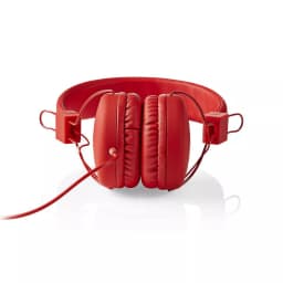 Casti multimedia fara microfon 1.2m rosu NEDIS 3