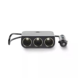 Multiplicator bricheta auto cu 3 iesiri 12V 4A +USB Nedis 2