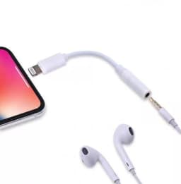 Cablu adaptor Lightning tata - STEREO Jack 3.5 mm mama 10cm Well 2